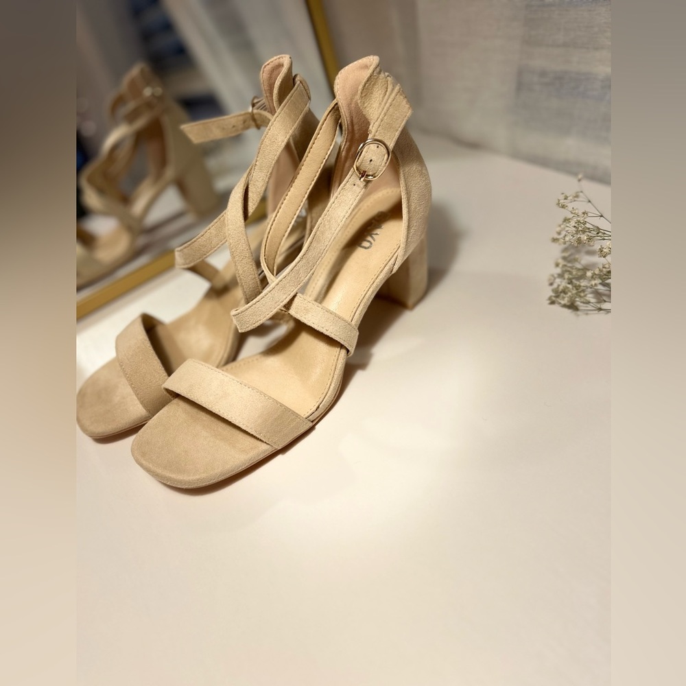 Low Heel Open Toe Sandal